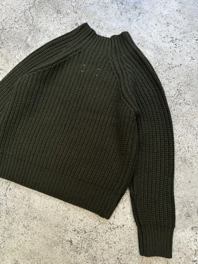 Pre-owned Maison Margiela Aw15  Sweater In Khaki