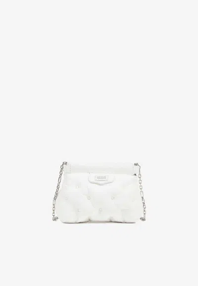 Maison Margiela Baby Classique Glam Slam Shoulder Bag In White