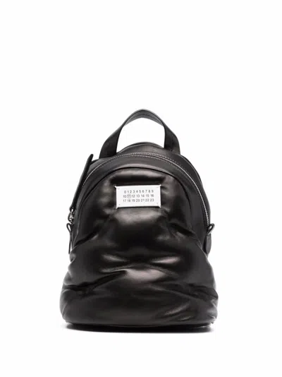 Maison Margiela Bucket Bag & Backpack In Premium Sheepskin And Cowhide With Sleek Design And Versati