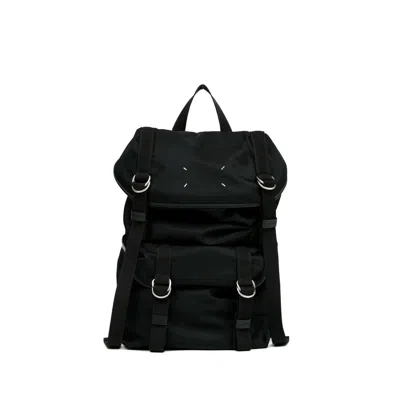 Maison Margiela Backpack In Black