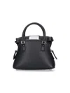 Maison Margiela Structured Textured Leather Shoulder Bag