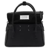 Maison Margiela Womens Black 5ac Small Leather Top-handle Bag In Black