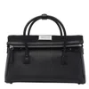 Maison Margiela Shoulder Bag With Detachable Strap And Top Handles In Black