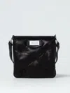 Maison Margiela Glam Slam Leather Crossbody With Adjustable Strap In Black