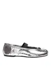 Maison Margiela Tabi Dancer In Silver