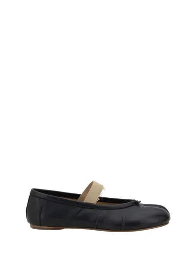 Maison Margiela Ballerinas In Black