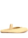 Maison Margiela Split Toe Flat Sole Ballerina Shoes With Frayed Edge