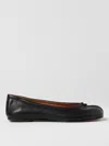 Maison Margiela Sheepskin Leather Ballerina Flats With Luxurious Lining And Comfortable Sole In Black