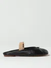 Maison Margiela Tabi Frayed Split-toe Leather Ballet Flats In Black