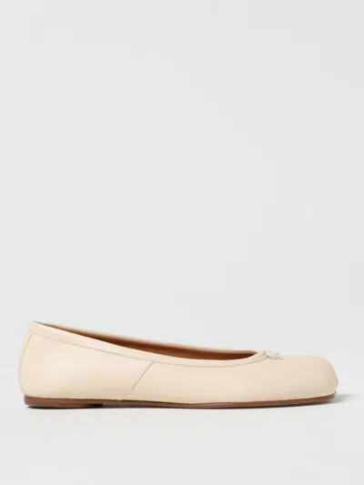 MAISON MARGIELA BALLET FLATS MAISON MARGIELA WOMAN COLOR CREAM,G41076078