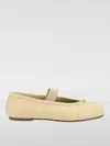 Maison Margiela Tabi Split-toe Leather Ballet Flats In Nude