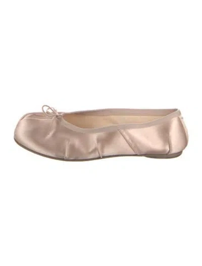 Pre-owned Maison Margiela Ballet Flats In Pink