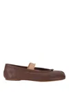 Maison Margiela Tabi Ballerina Flats With Split Toe Design In Animal Print