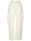 Maison Margiela Wide-leg Denim Pants With Slash Details In 099