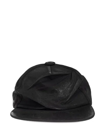 Maison Margiela Baseball Cap In Black