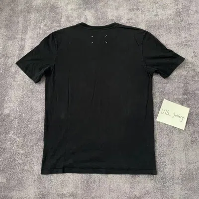 Pre-owned Maison Margiela Basic Black Short-sleeve T- Shirt