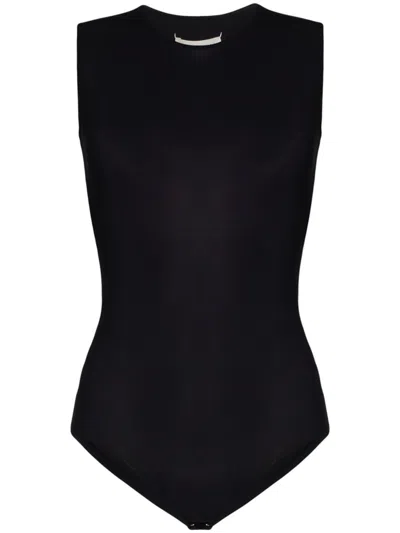 Maison Margiela Basic Roundneck Body Clothing In Black