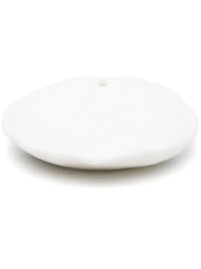 Maison Margiela Basque Hat In White