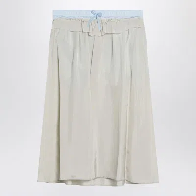 MAISON MARGIELA MAISON MARGIELA BEIGE ALOE ANONYMITY OF THE LINING SKIRT
