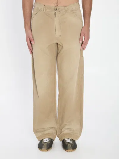 MAISON MARGIELA BEIGE CARGO JEANS