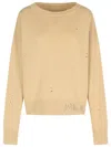 Maison Margiela Beige Cotton Sweatshirt
