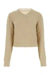 Maison Margiela Beige Hemp Sweater