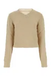 Maison Margiela Beige Hemp Sweater