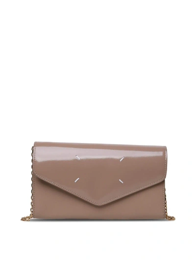 Maison Margiela Beige Leather Crossbody Bag