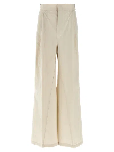 MAISON MARGIELA WOMEN BEIGE WIDE RANGE OF TROUSERS, 28 LUXURY PANTS FOR WOMEN DARVEYS