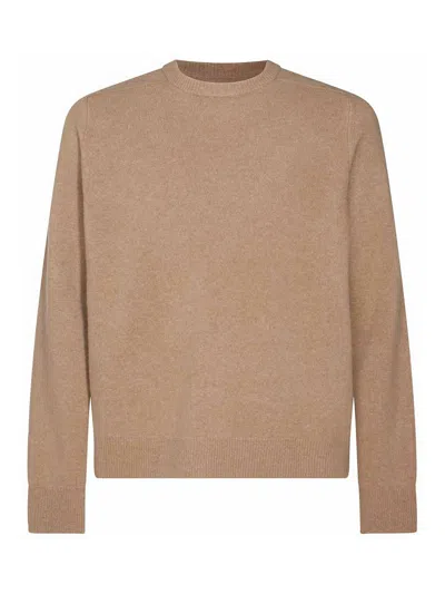 Maison Margiela Beige Wool Crewneck