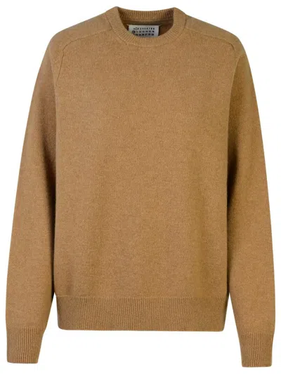 Maison Margiela Beige Wool Sweater