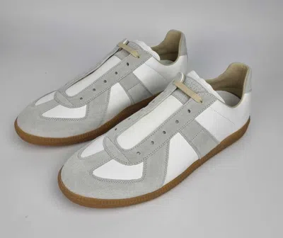 Pre-owned Maison Margiela Beige/white Sneakers