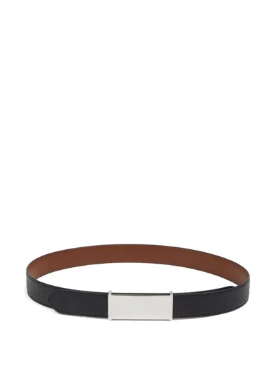Maison Margiela Belt 30 Mm Reversible Accessories In Black