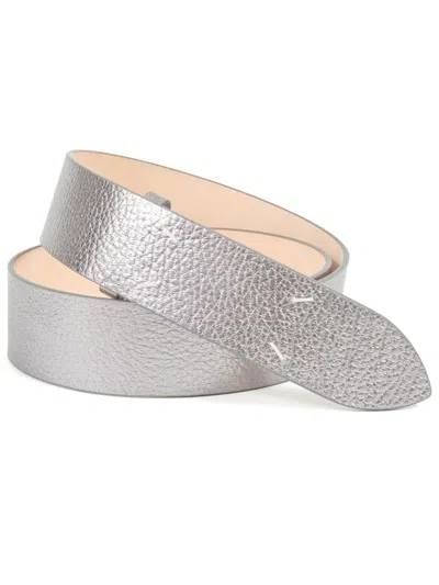 Maison Margiela Belt 45 Mm In Metallic