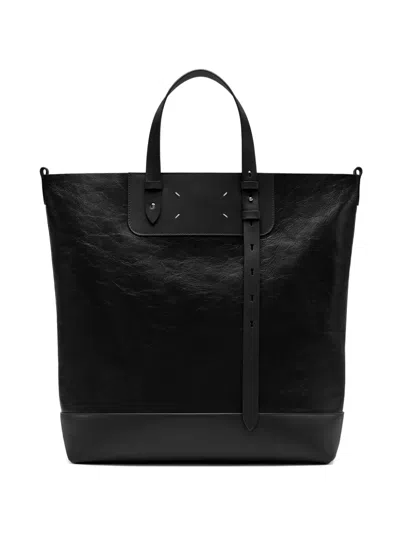 Maison Margiela Belt-detail Tote Bag In Black