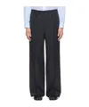 Maison Margiela Belt-loop Casual Pants In Black