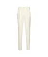 Maison Margiela Belt-loop Casual Pants In White