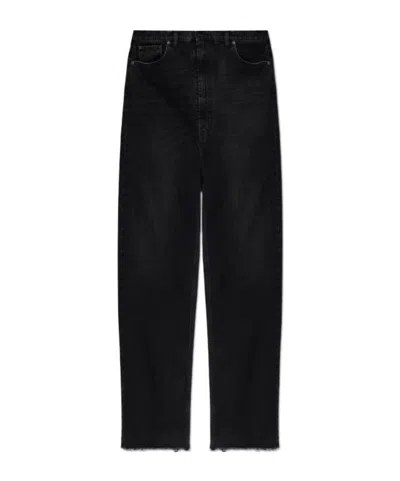 Maison Margiela Belt Loops Jeans In Black