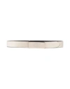 Maison Margiela Belt Off White Size 36 Cow Leather, Brass In White