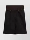 Maison Margiela Bermuda Shorts Lining Anonymity In Black