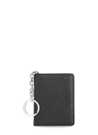 Maison Margiela Bi Fold Card Holder In Black
