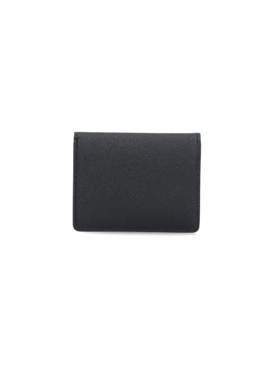 Maison Margiela Bi-fold Card Holder In Black