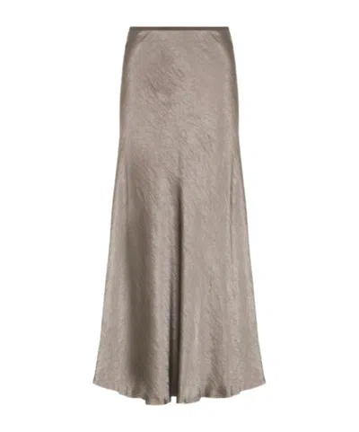 MAISON MARGIELA MAISON MARGIELA BIAS-CUT SATIN MIDI SKIRT