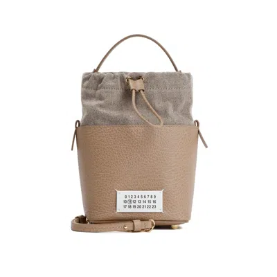 Maison Margiela 5ac Mini Bag In Neutrals