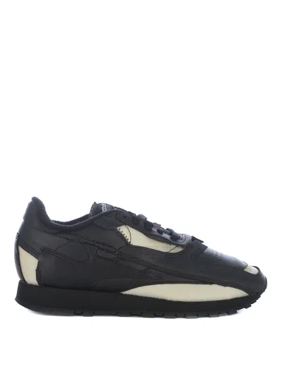 Maison Margiela Bicolour Sneakers In Negro