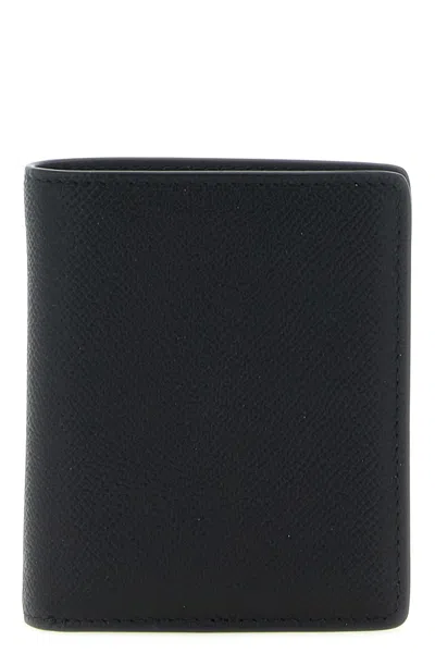 Maison Margiela Bi-fold 'four Stitches' Wallet In Black