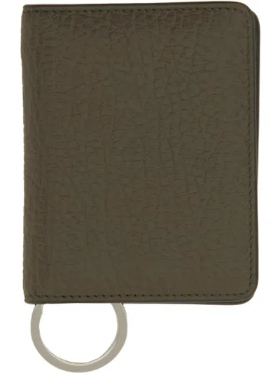 MAISON MARGIELA BIFOLD WALLET WITH KEY RING