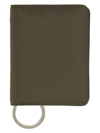 MAISON MARGIELA BIFOLD WALLET WITH KEY RING