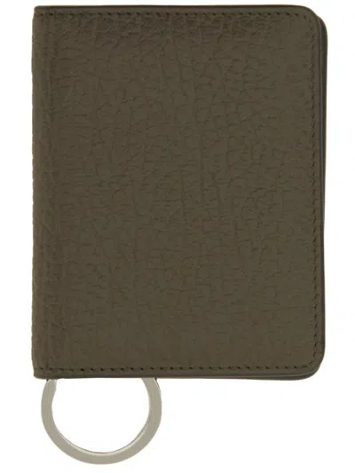 MAISON MARGIELA MAISON MARGIELA BIFOLD WALLET WITH KEY RING UNISEX