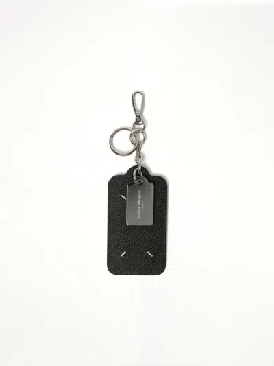 Maison Margiela Big Double Tag Keyring And Card Holder